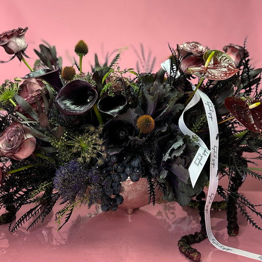 LUXE BLACK CENTERPIECE